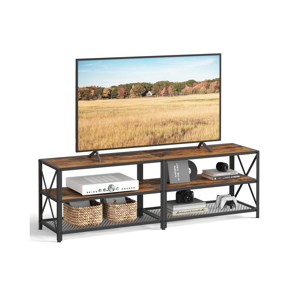 Meuble TV avec étagère de rangement