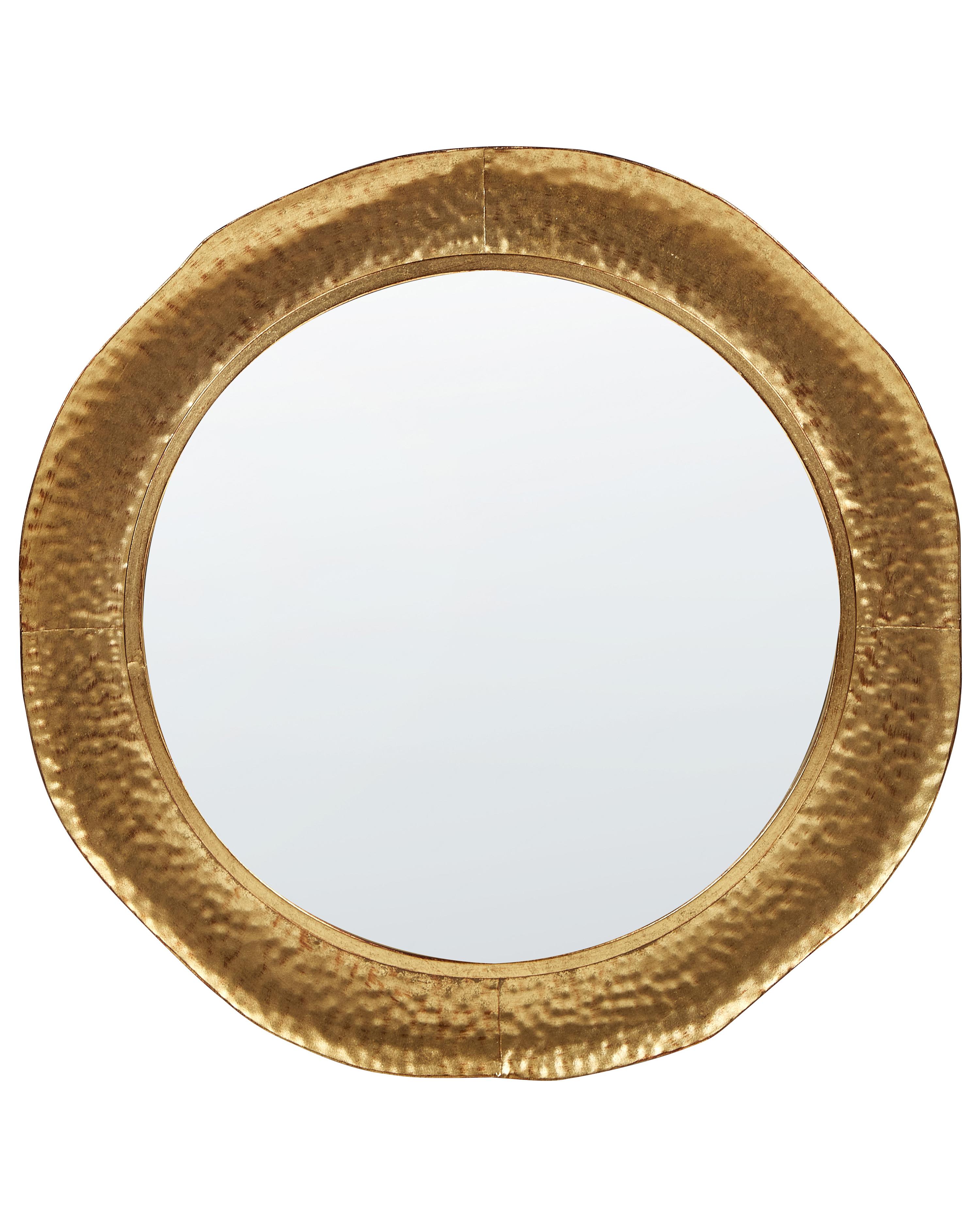Wall Mirror MERCY 78 cm 78 cm Metal Gold