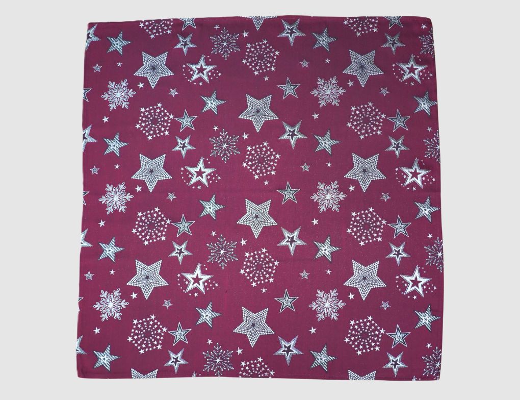 Tischdecke Sternzauber Rot