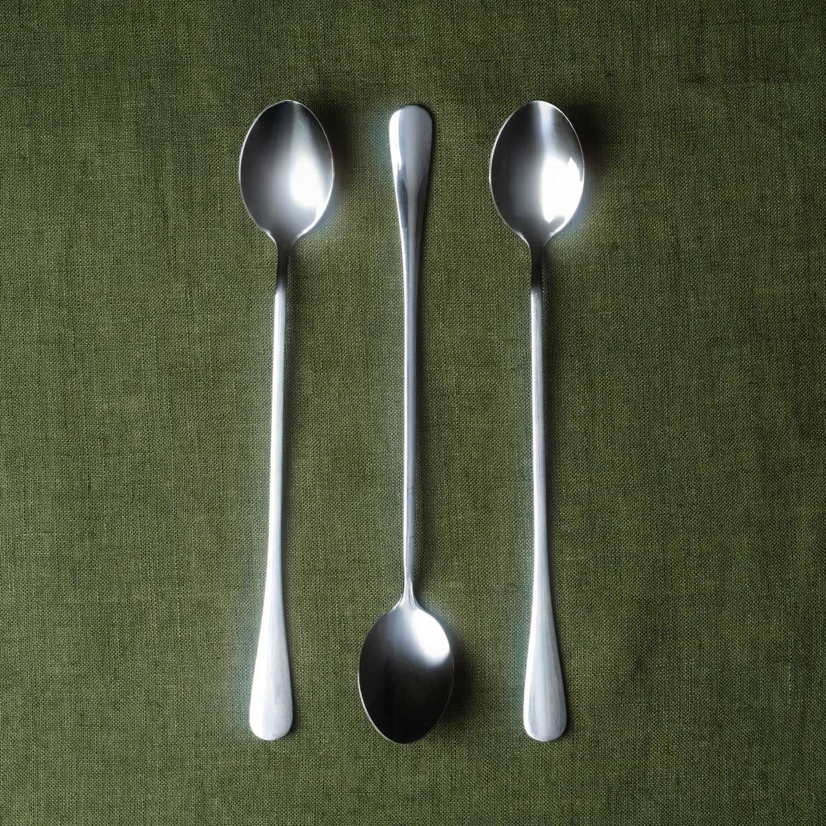 Zestaw STILO łyżeczek do latte srebrnych 3 szt.