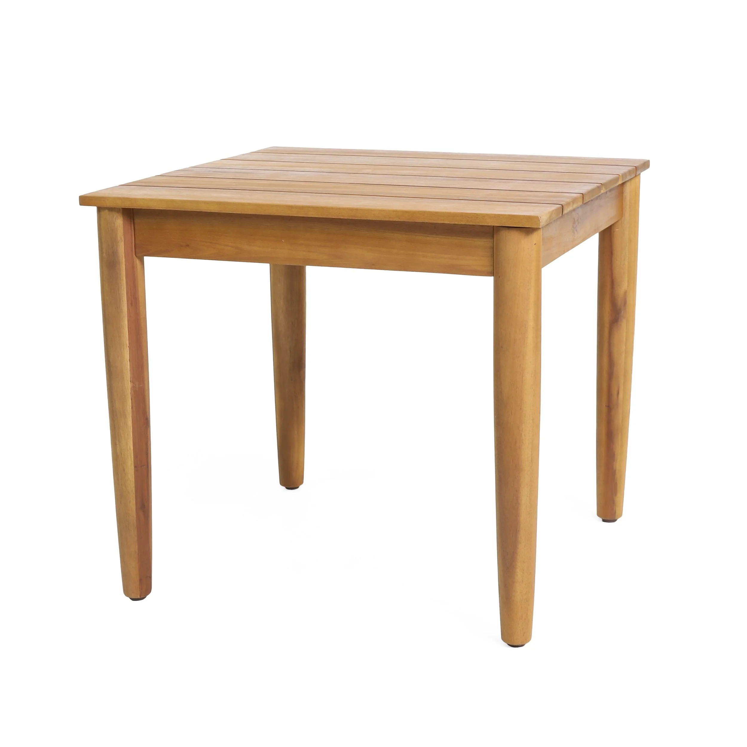 Magnolia Outdoor Acacia Wood Side Table by Christopher Knight Home - 20.00 W x 20.00 D x 18.25 H