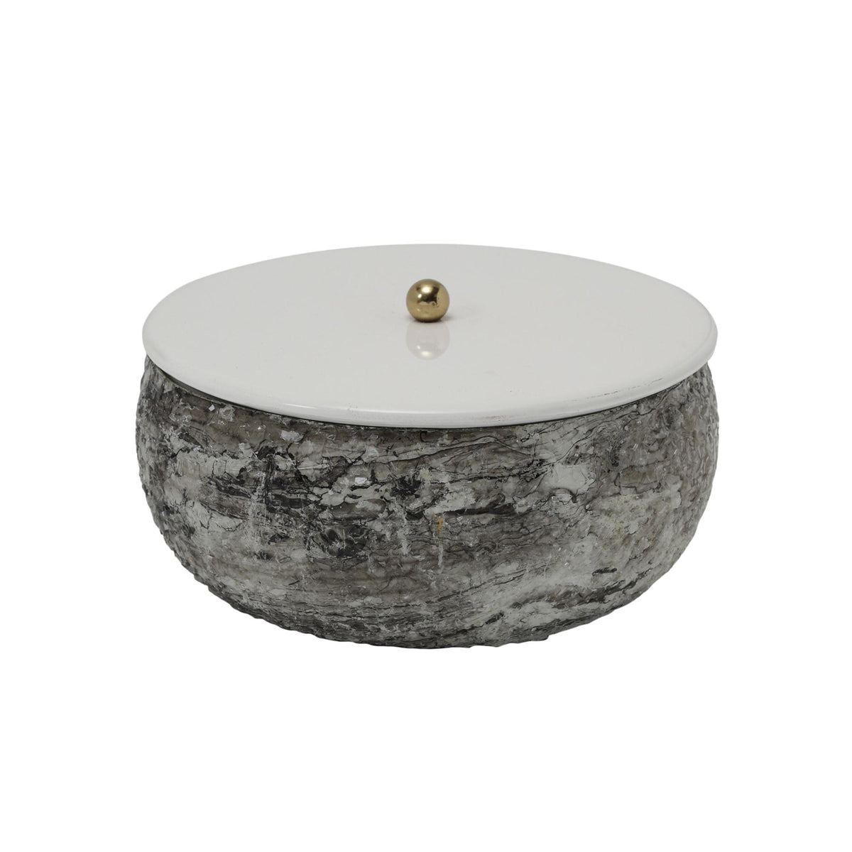 Present Time keukenaccessoire Mosaic Marble - wit - Ø16.5cm