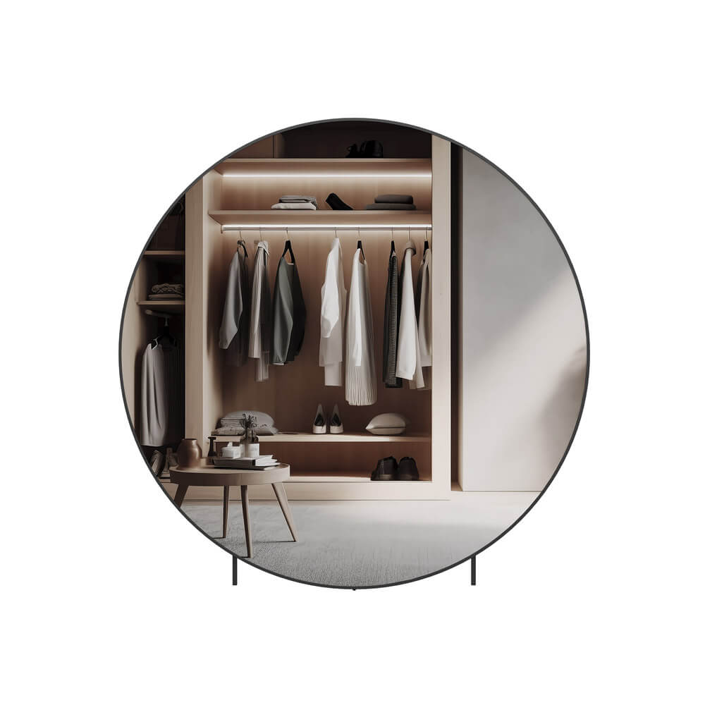 HOME DELUXE XXL ronde spiegel KALI - 140 x 140 cm