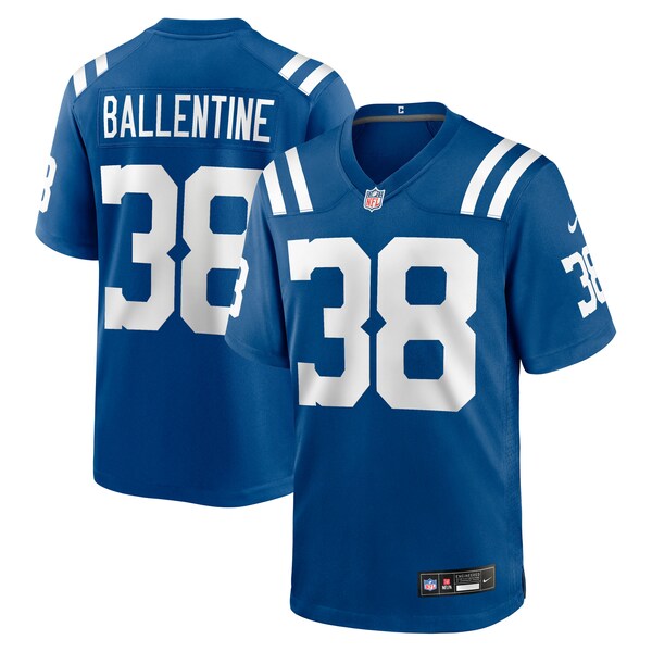Corey Ballentine Indianapolis Colts Nike Team Game Jersey -  Royal