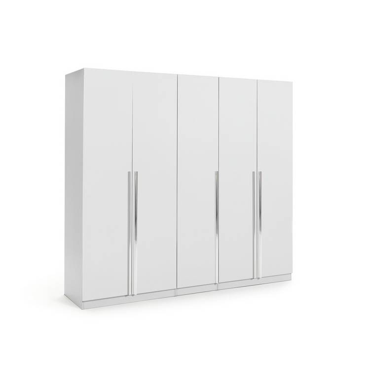 Habitat Munich 5 Door Wardrobe - White
