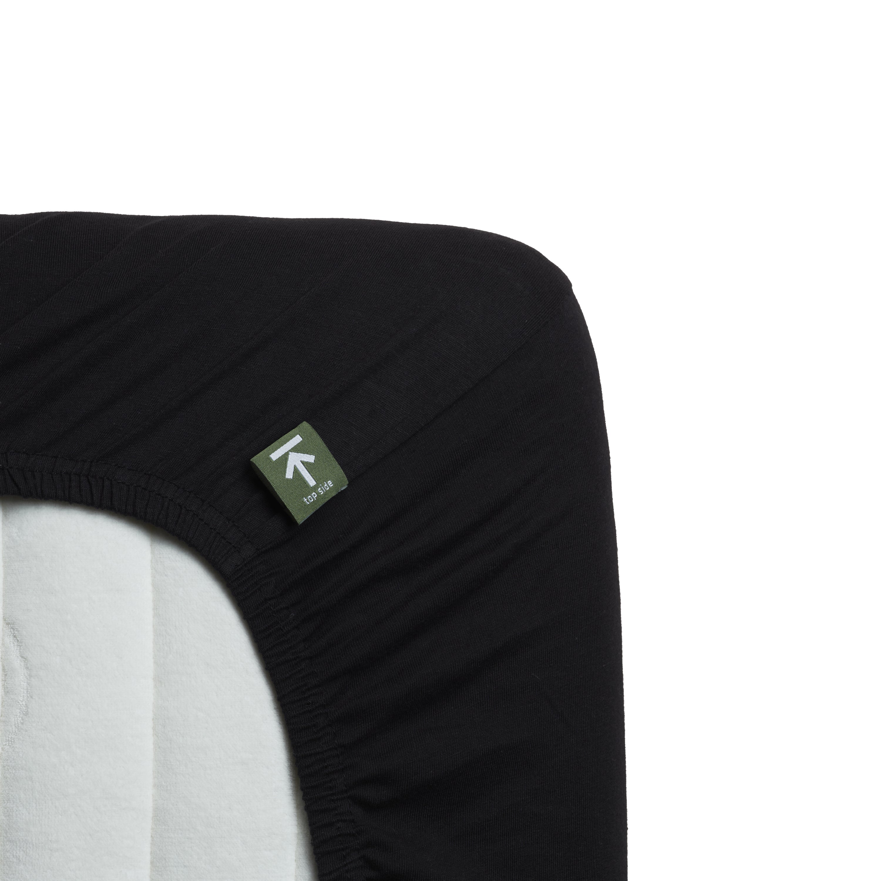 Beddinghouse Jersey Lycra - Topper Hoeslaken - 180x200/220 - Zwart