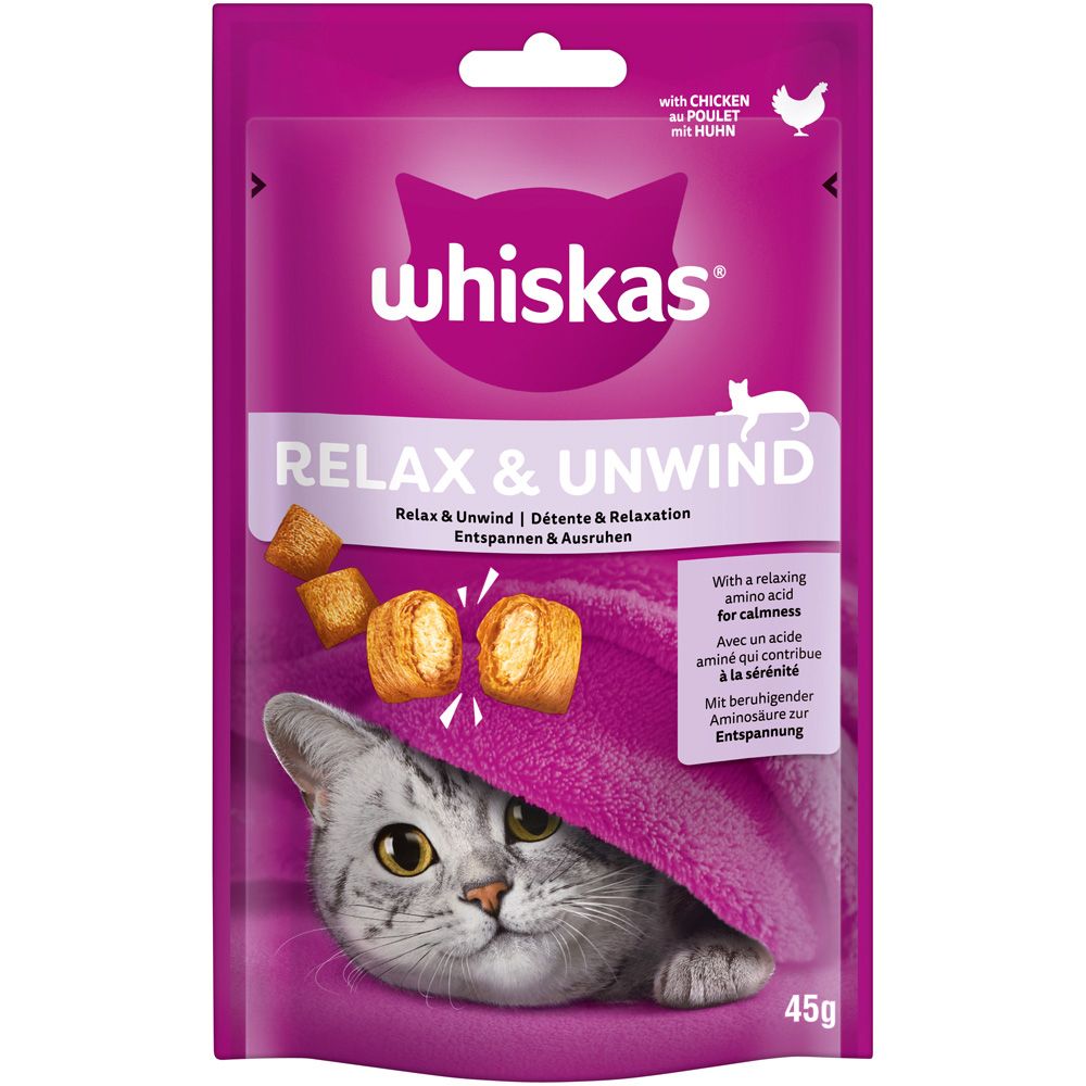Whiskas Snacks Relax & Unwind
