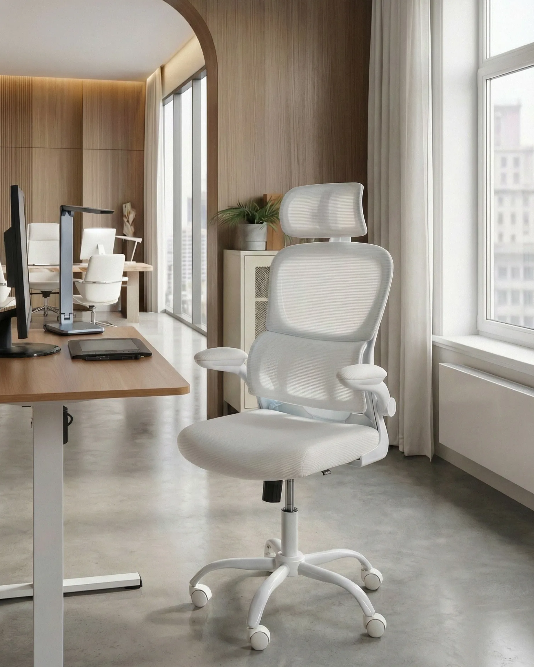 Desk Chair SOLIS White