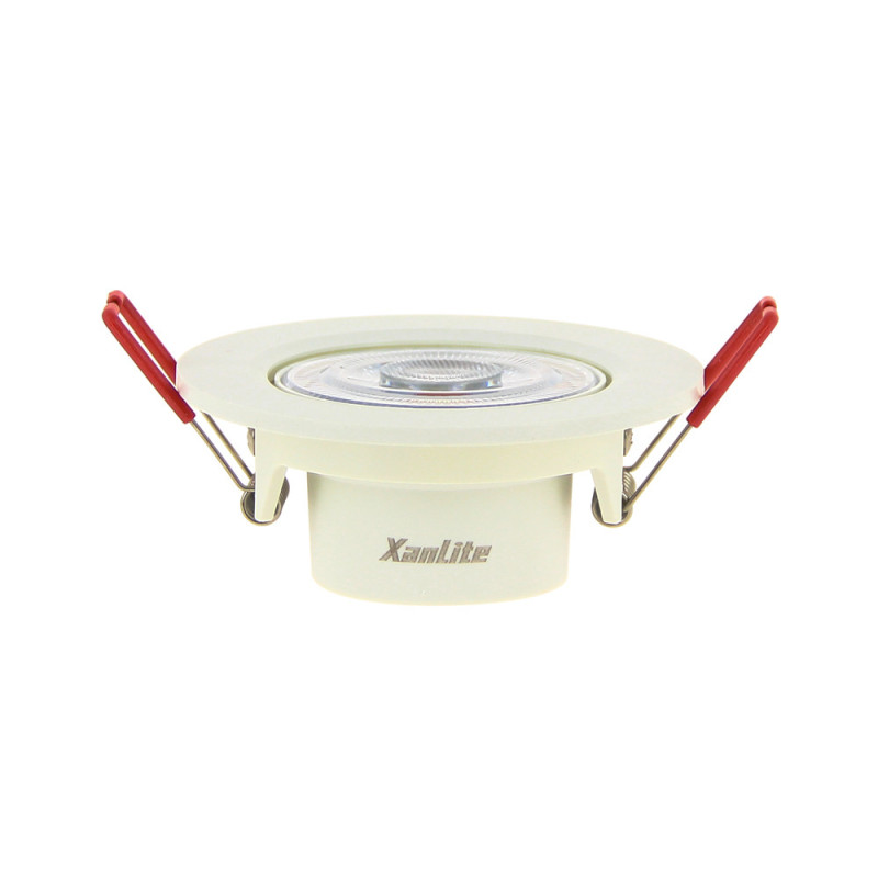 Spot encastrable LED blanc blanc chaud IP20 345 lm 5 W XANLITE