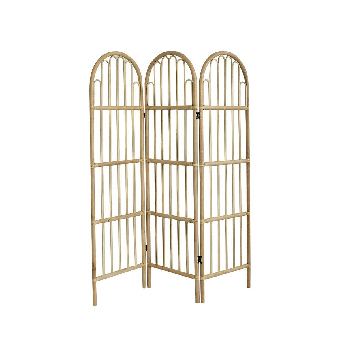 BOHO - Paravent en rotin 126 cm