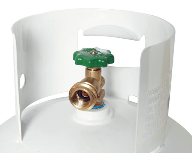 Empty 4kg LPG Gas Cylinder Bottle with LCC-27 Safety Protection