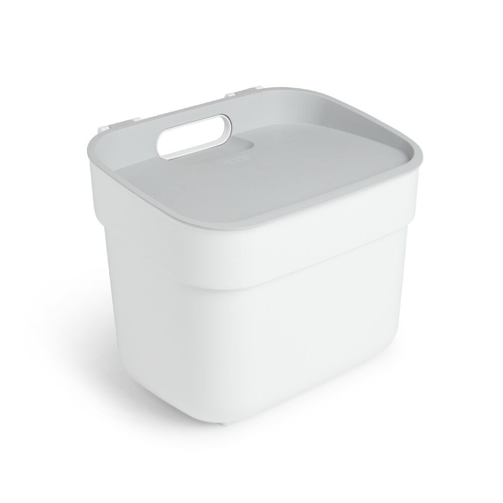 Poubelle de tri blanche 5L