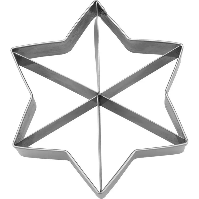 Ausstecher 5er-Set Stern