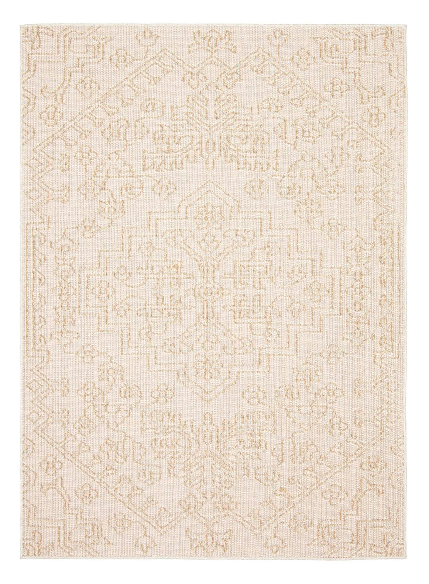 Umbra Rectangular Texturized Polypropylene Indoor Area Rug, Taupe, 8-ft x 10-ft