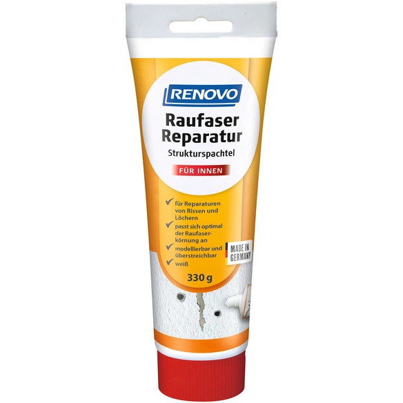 Spachtel, Rauhfaser und Reparatur 330g, weiß