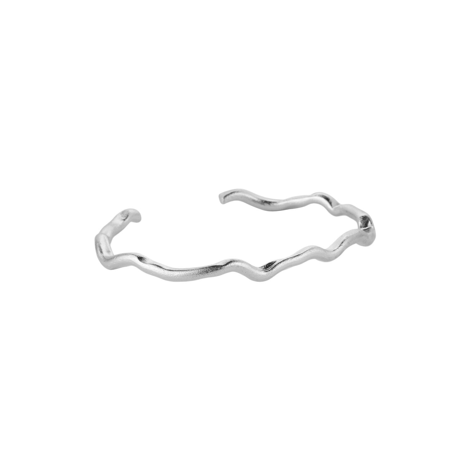 Nina Bangle Armb&aring;nd, forsølvet
