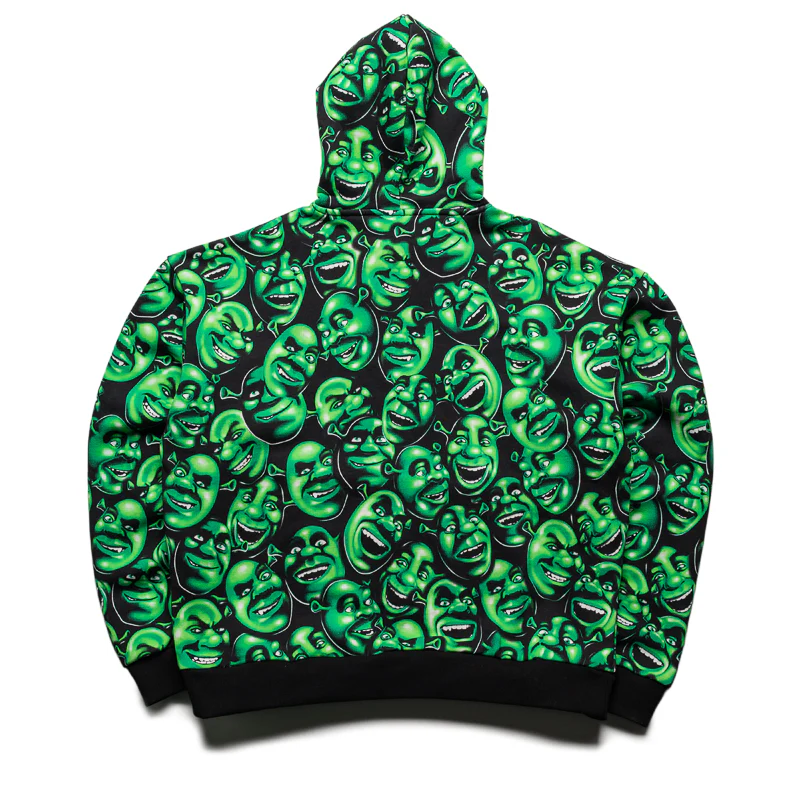 Market x Shrek AOP Hoodie - Black/Green