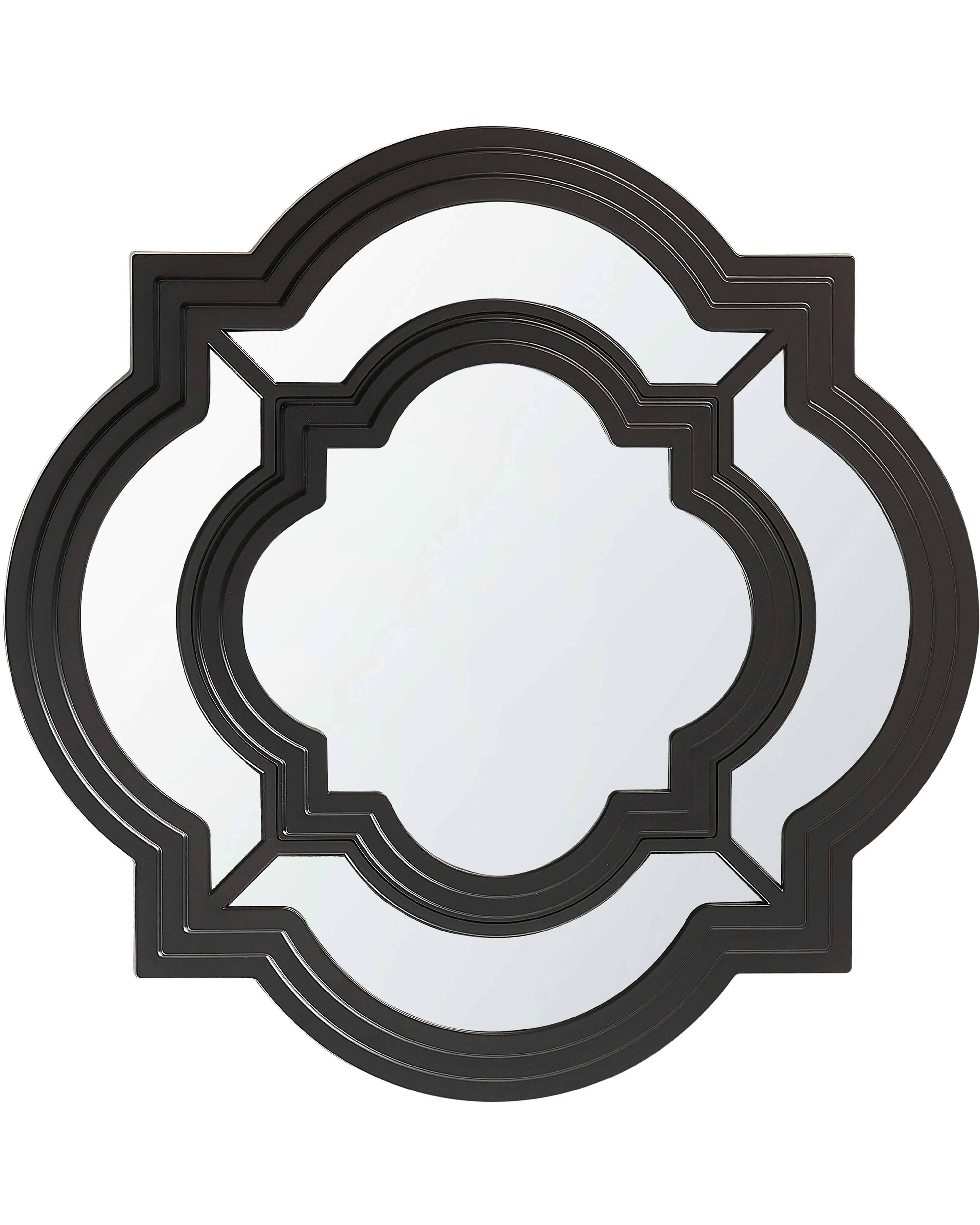 Wall Mirror COBETA 51 cm 51 cm Black