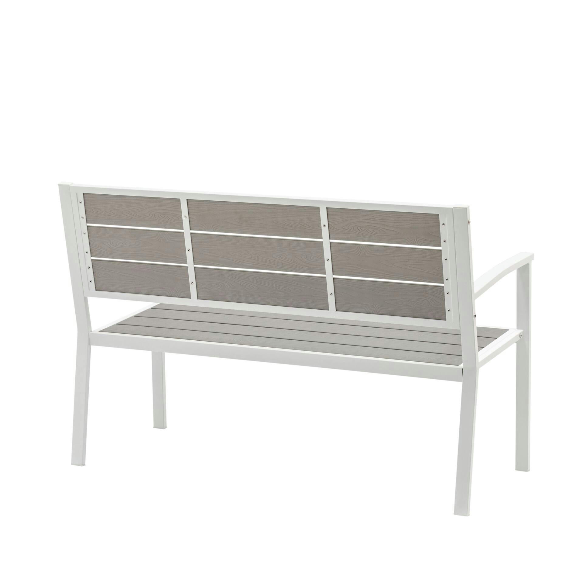 Blue Wave Ez-Care Tek-Wood™ Steel Patio Bench