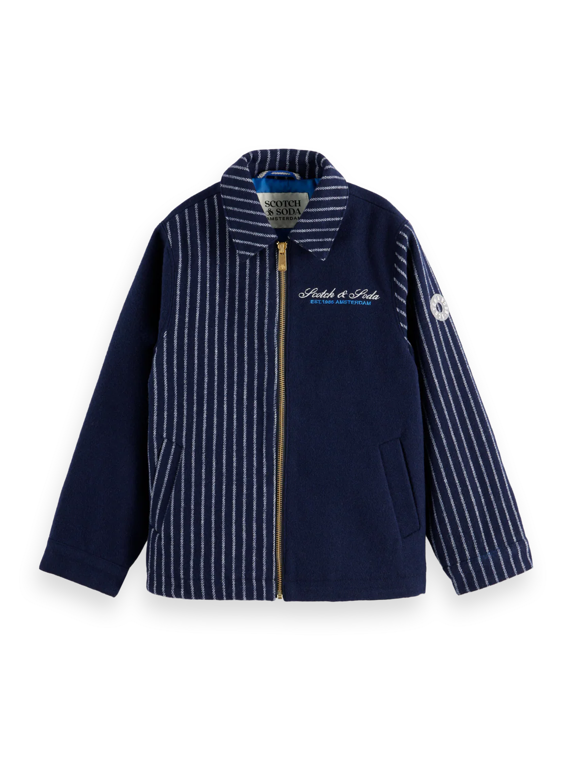 Boys' Coach Zip Up Jacket