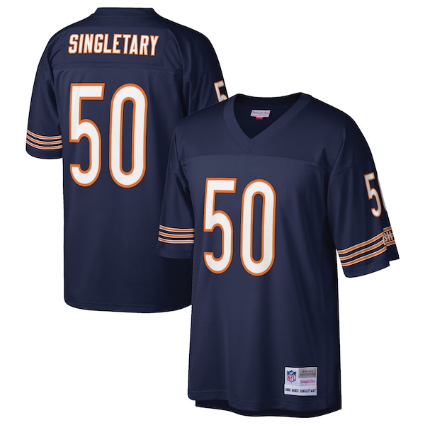 Mike Singletary Chicago Bears Retired Player Legacy Replica Jersey - Navy