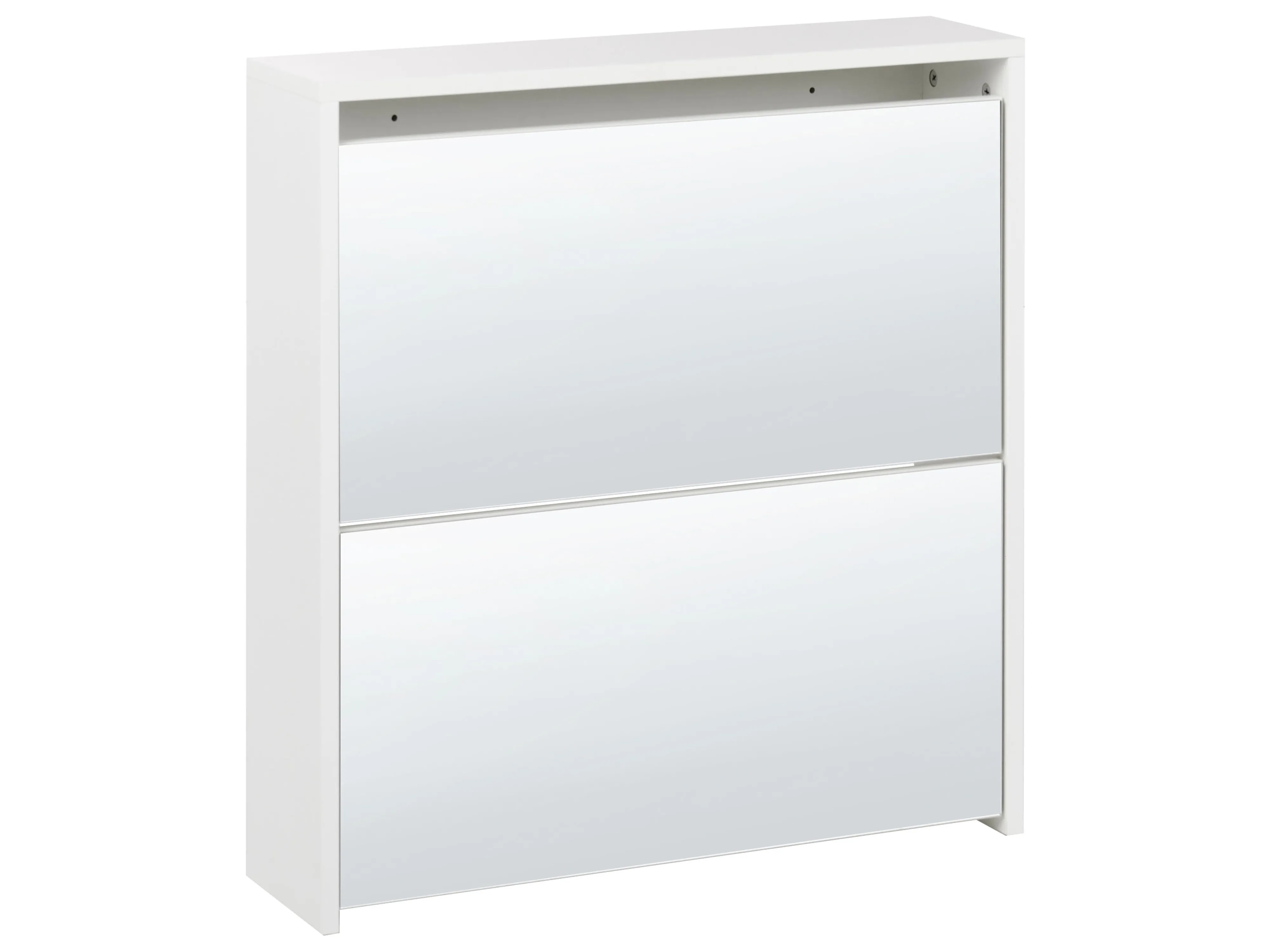 Shoe Storage Cabinet MIDFIELD with Storage White