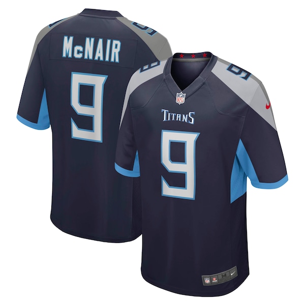 Steve McNair Tennessee Titans Nike Game Retired Player Jersey - Navy/Light Blue