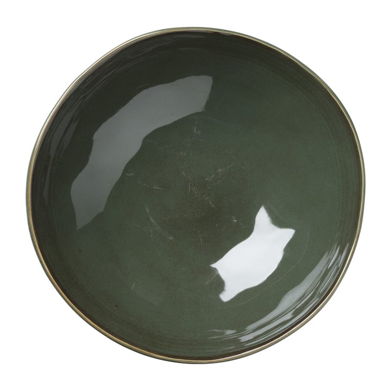 Schaal Toscane - donkergroen - &Oslash;24 cm