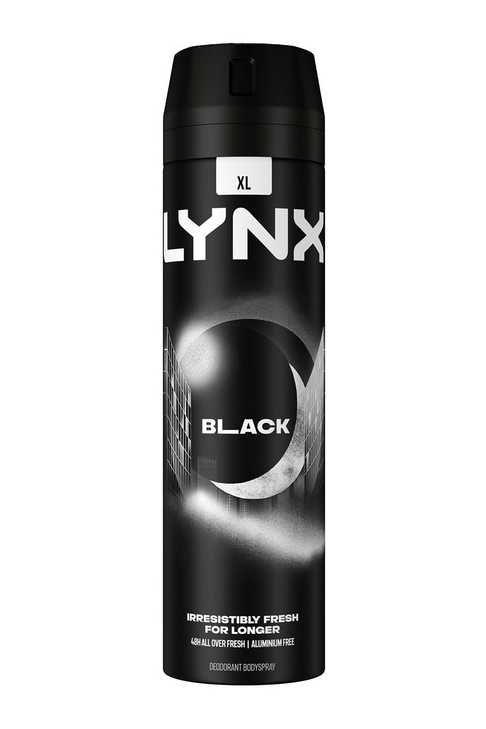 Lynx Black Body Spray XL 48-Hour HD Fragrance Deodorant, 200ml , 30 Pack