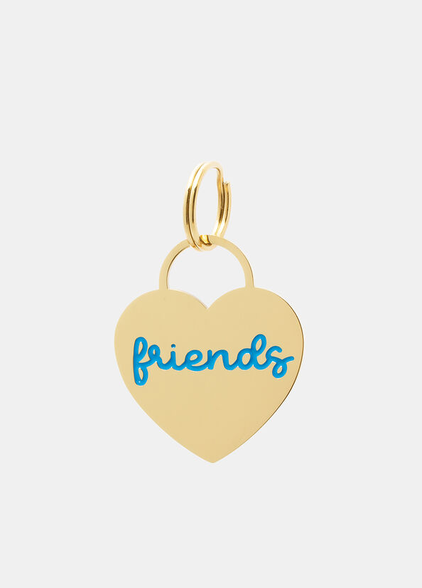 Medagliette cuore stampa Friends