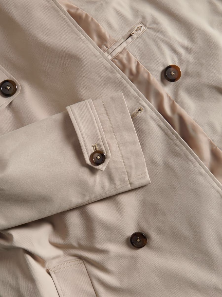 Trench Coat With Belt