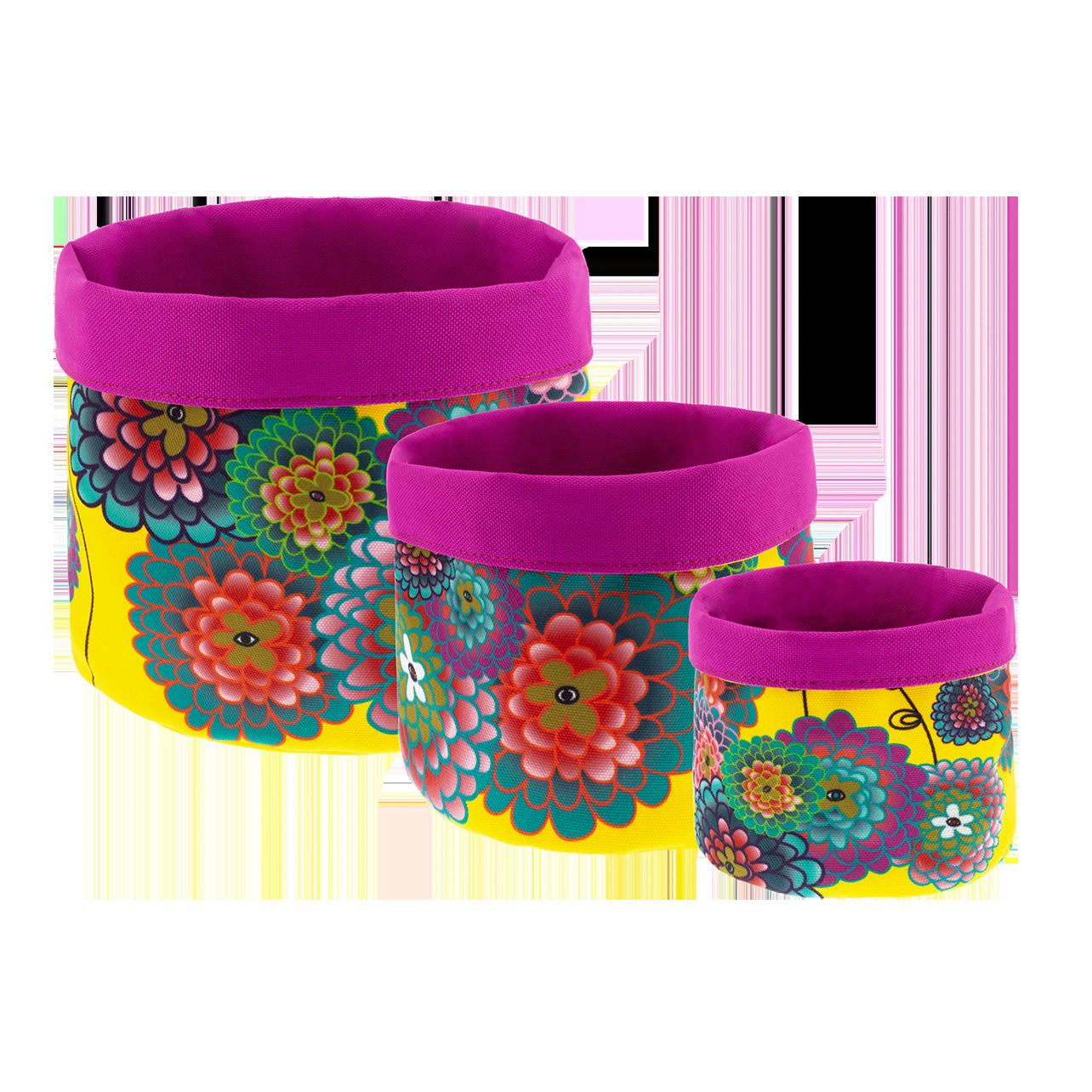 PANIER - Paniers gigognes multi-usages 17,2cm/15,2 cm/12,2cm  - Lot de 3