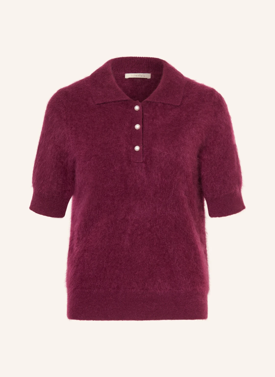 lilienfels Strick-Poloshirt aus Cashmere