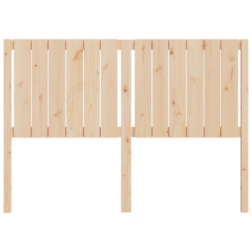NNEVL Bed Headboard 140.5x4x100 cm Solid Wood Pine