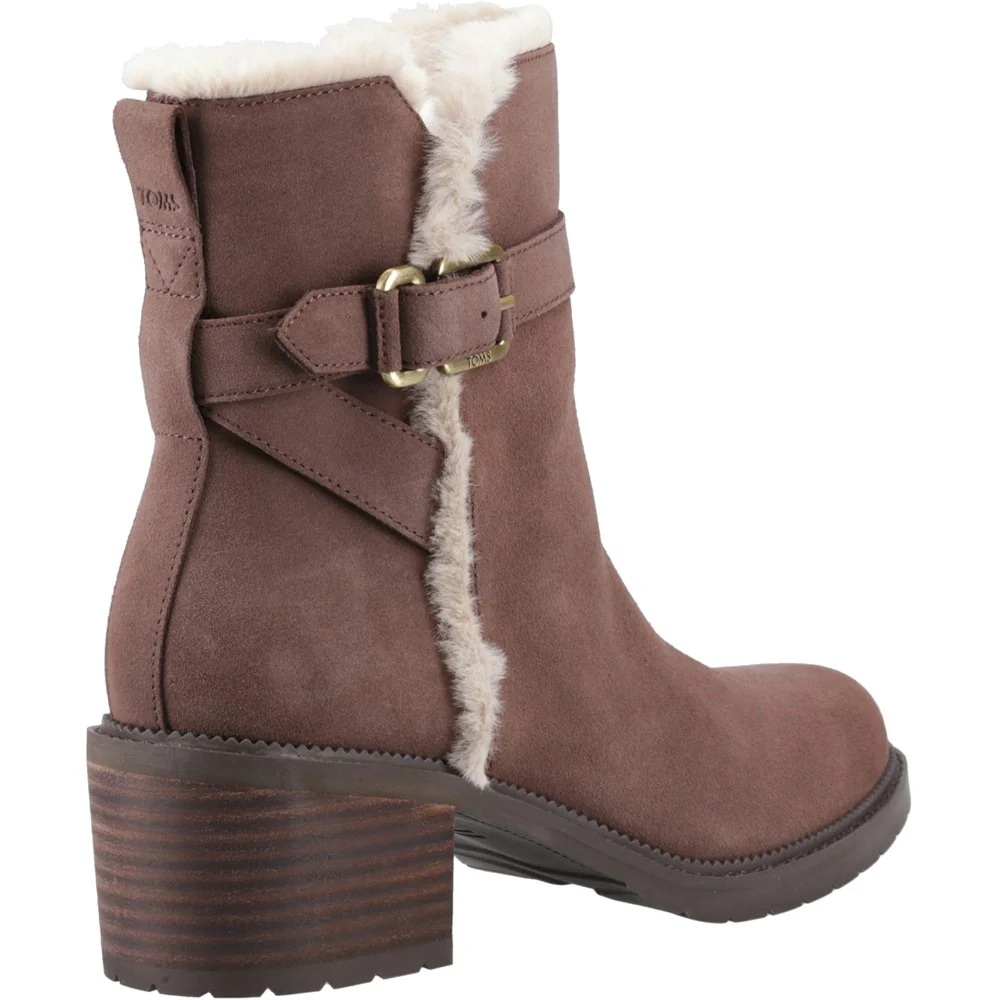 TOMS Hailey Buckle Ankle Boots