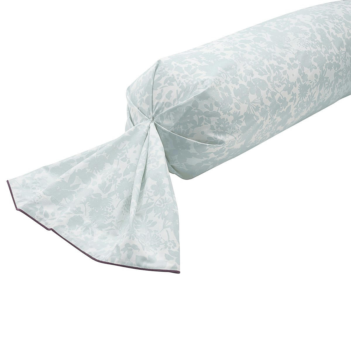 PARESSE - Taie de traversin percale blanc 43x210 cm