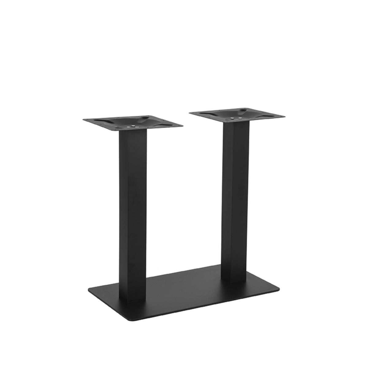 LABEL51 - Restauranttafel Poot Dubbel - Zwart Metaal