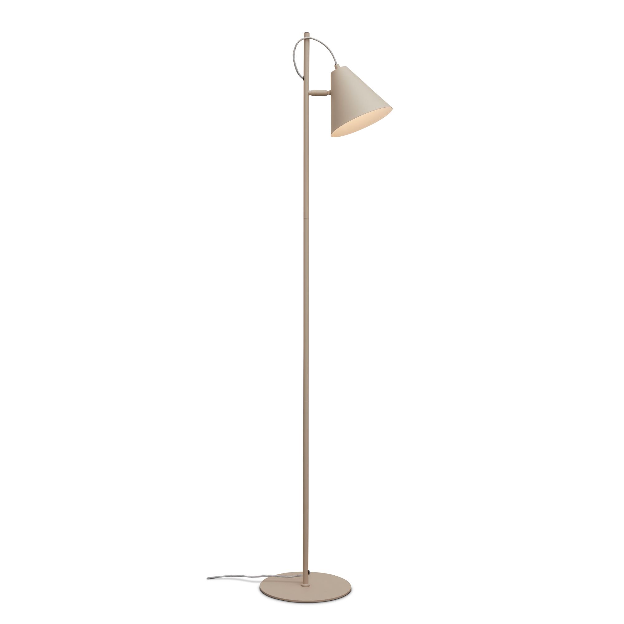 it's about RoMi vloerlamp LISBON - zand - Ø18cm