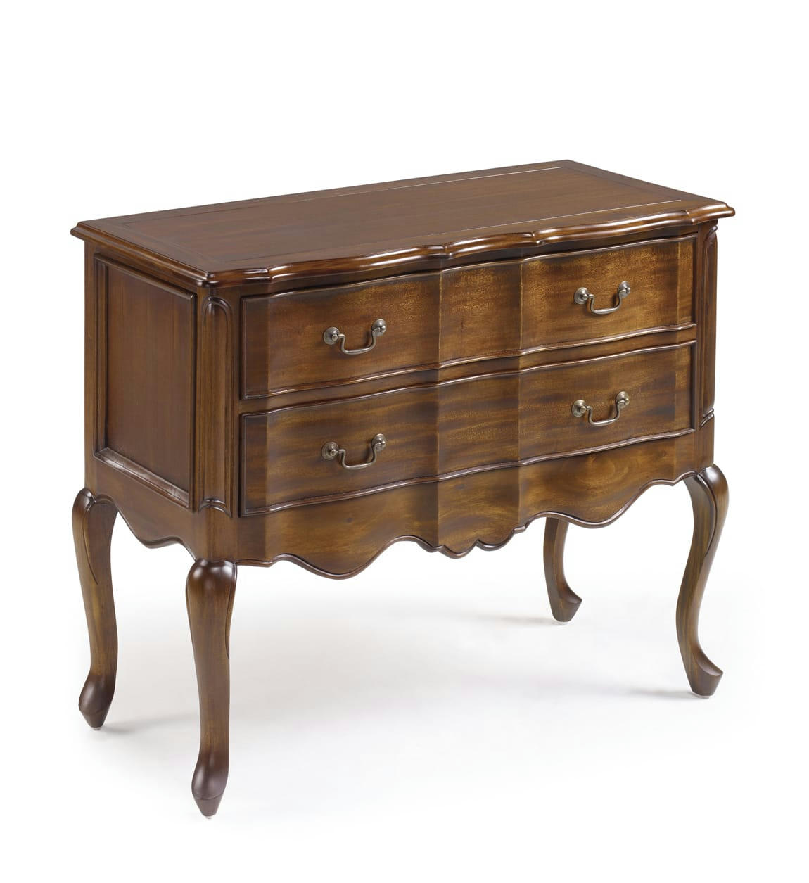 VINTAGE - Commode en bois d'acajou marron L90