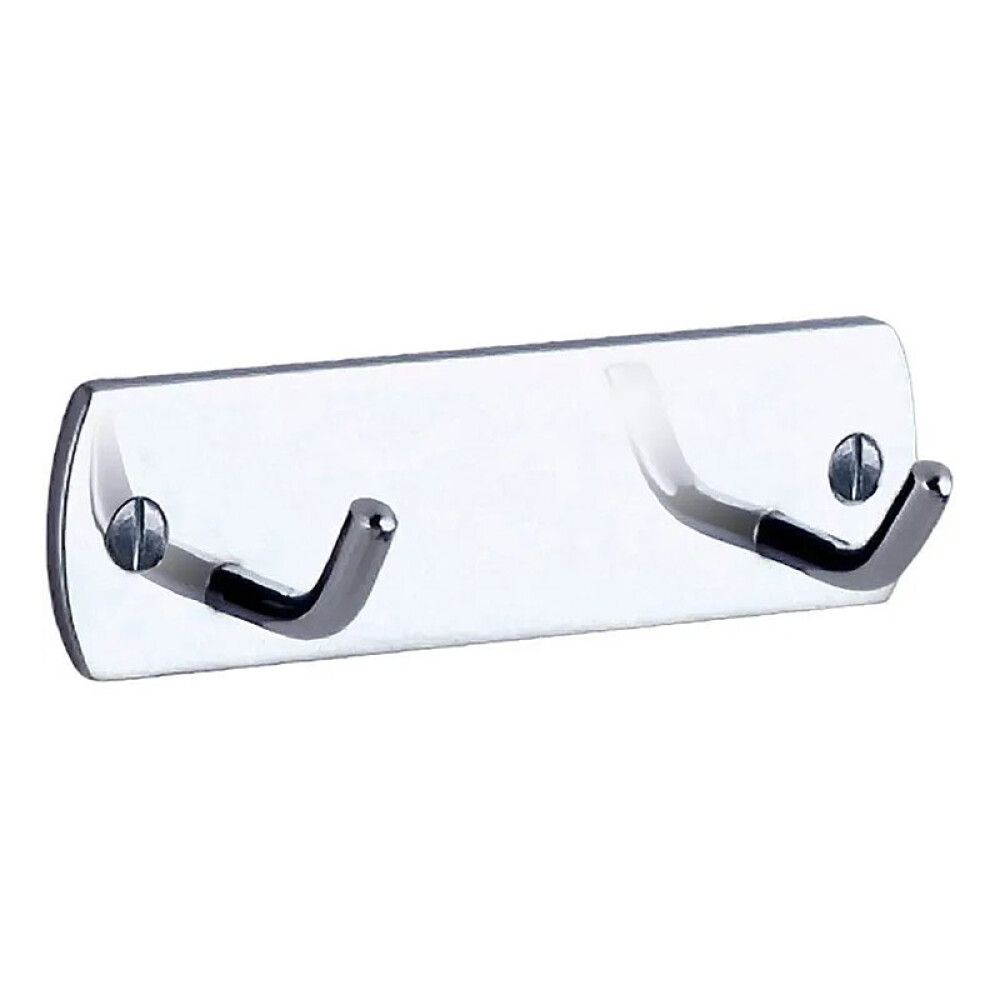 HÅNDKLEKROK BESLAGSBODEN DOBBEL KROM 11CM