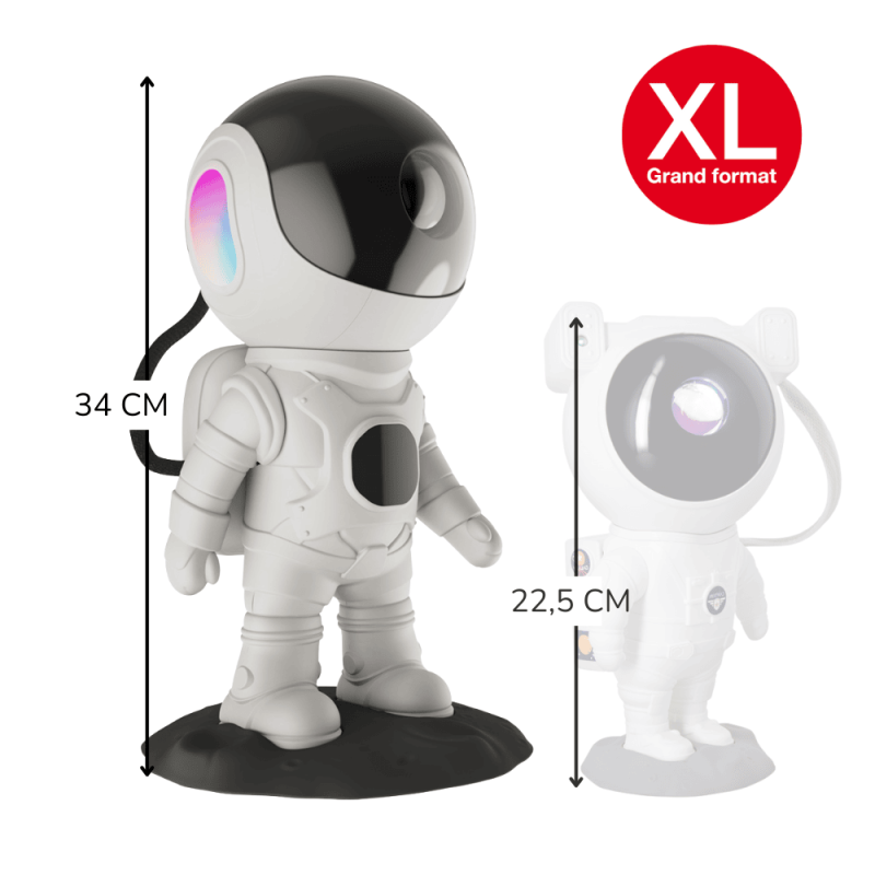 Veilleuse avec projecteur LED et enceinte Bluetooth sur batterie Cosmolite XANLITE