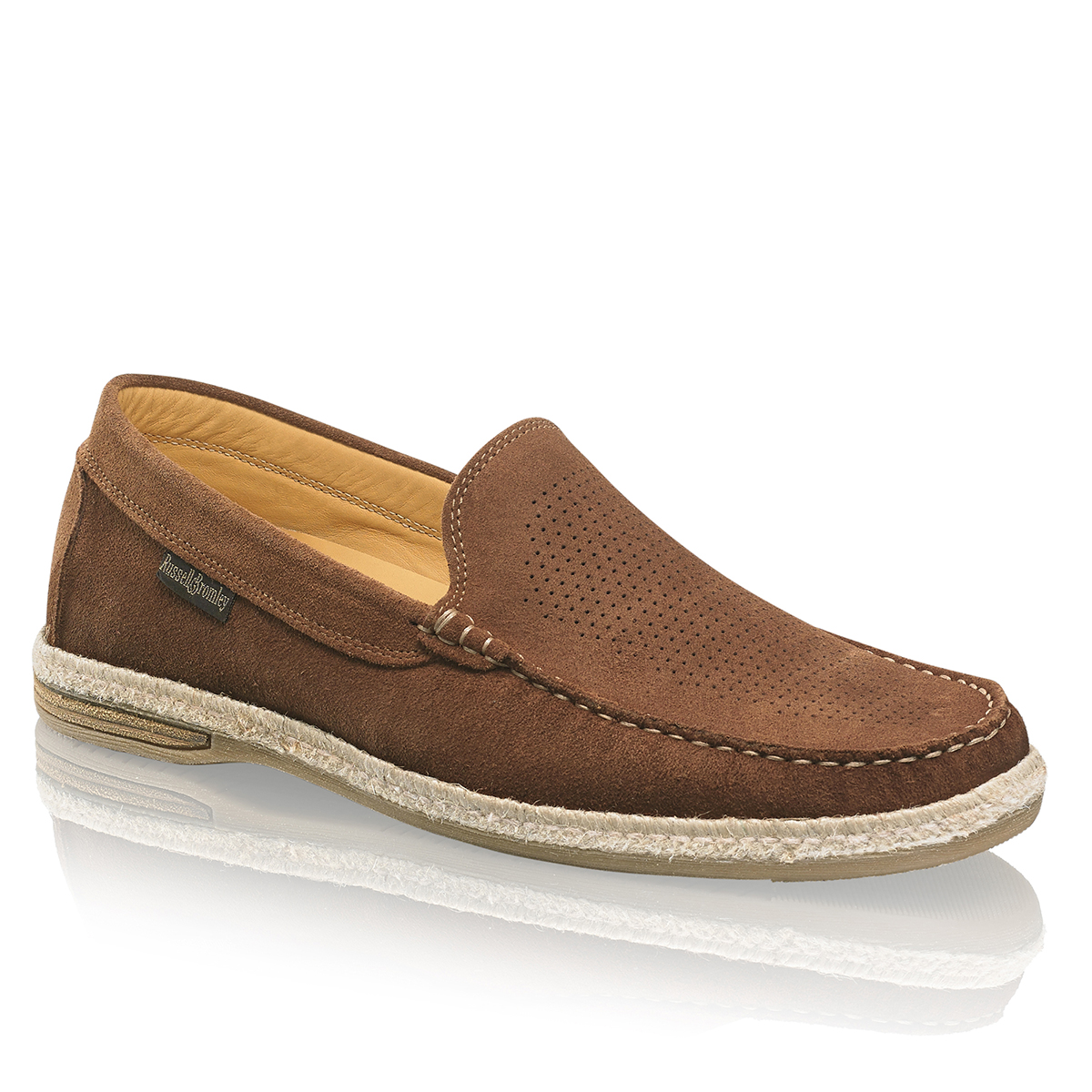 Russell & Bromley SLIPSTREAM Perforated Slip On