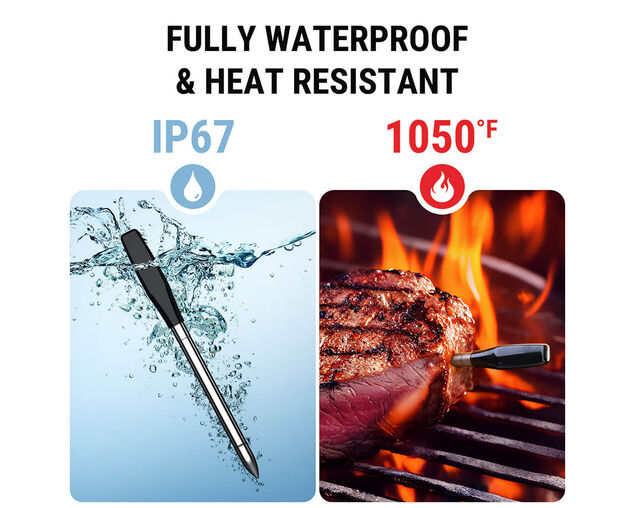 ThermoPro 4 Probe Tempspike Pro TP980W Wireless Meat Thermometer
