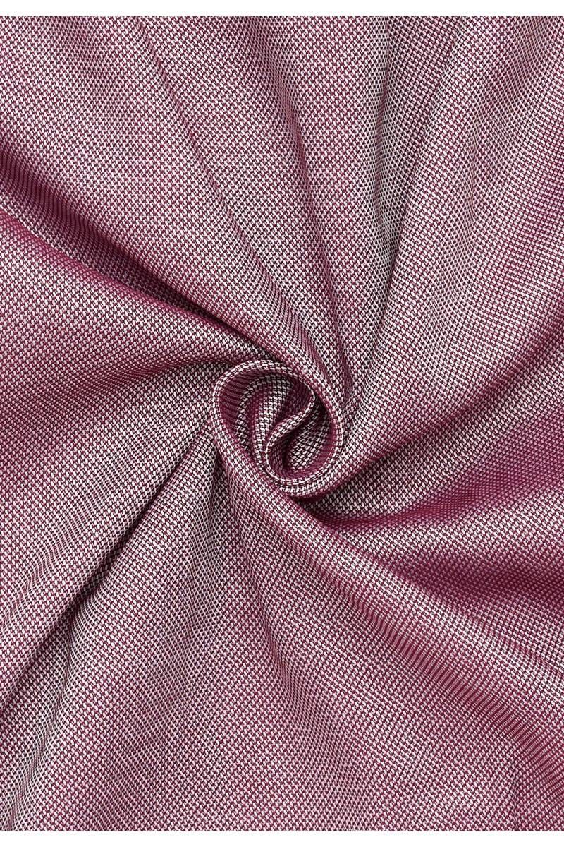 ETERNA Performance Modern Fit Tencel Hemd bordeaux, Strukturiert