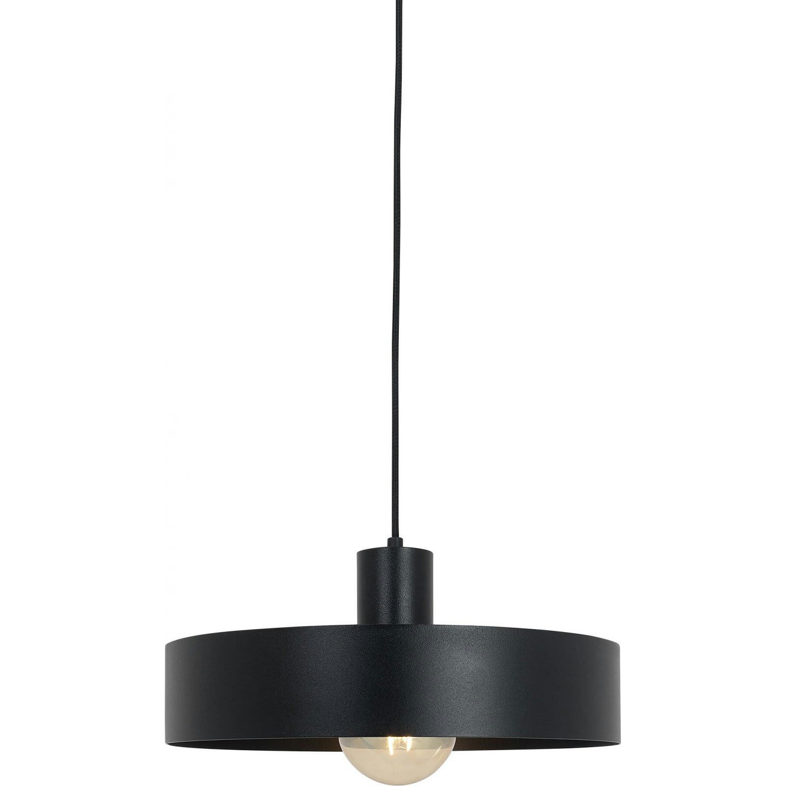 FAY - Suspension Acier Noir 35x35x15 cm