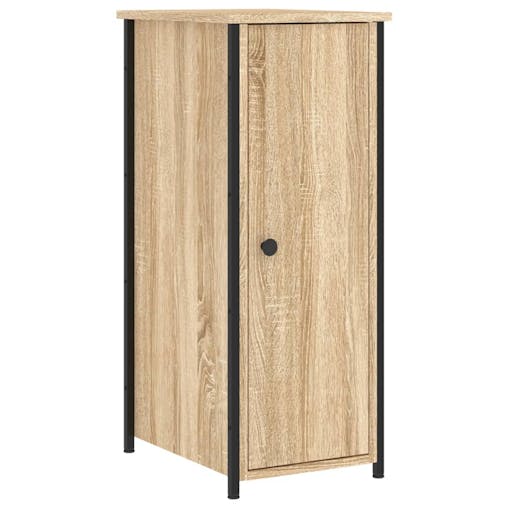 NNEVL Bedside Cabinets 2 pcs Sonoma Oak 32x42x80 cm Engineered Wood
