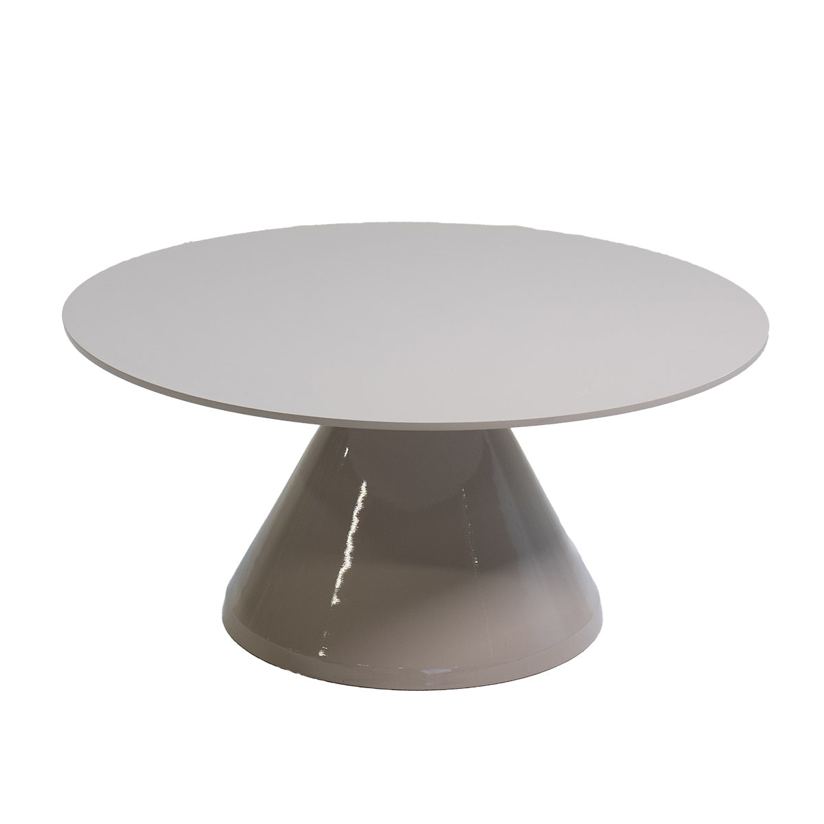 Giga Meubel Salontafel Kelsi - Rond - Aluminium - 69cm