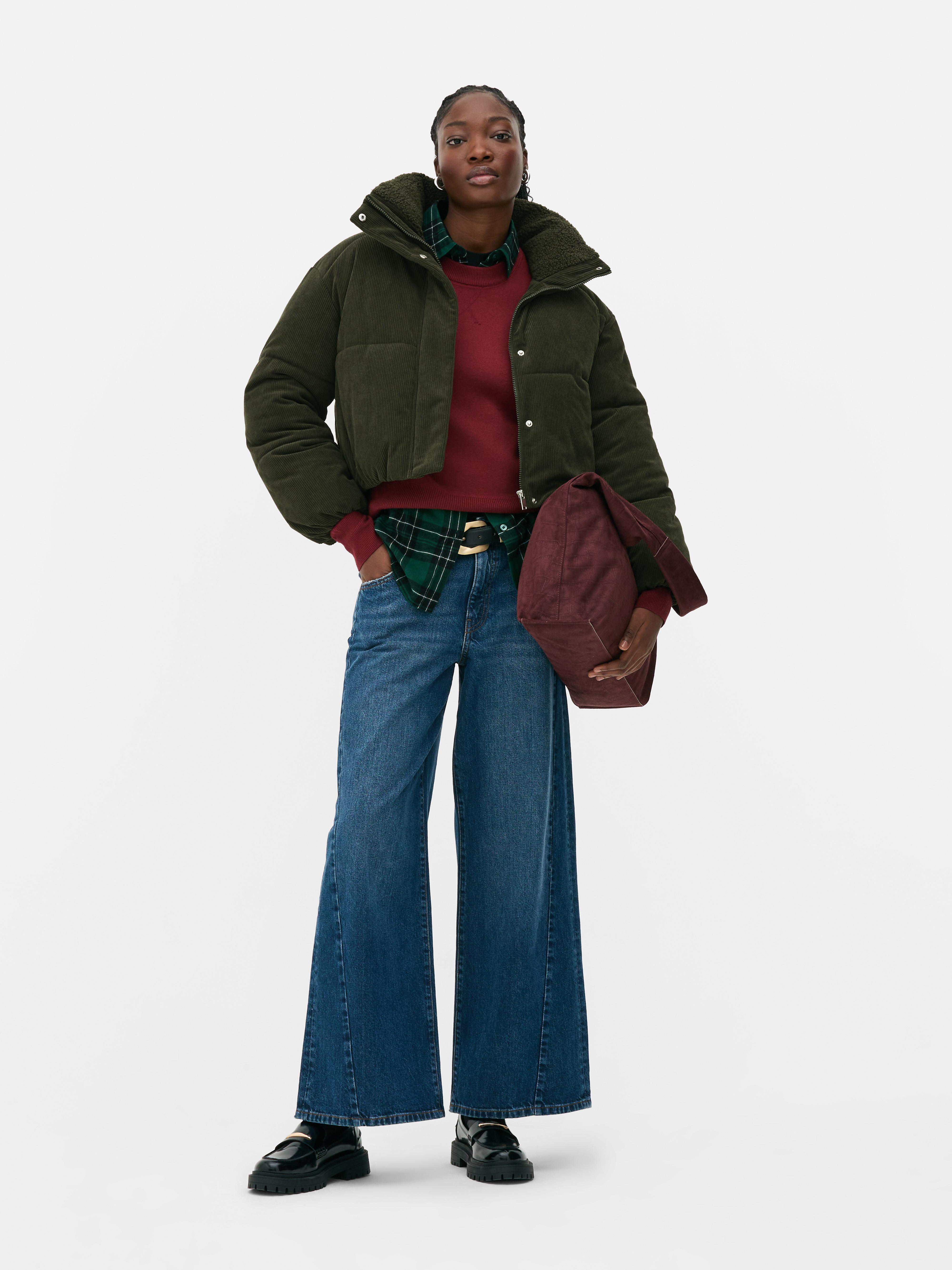 Corduroy Padded Jacket