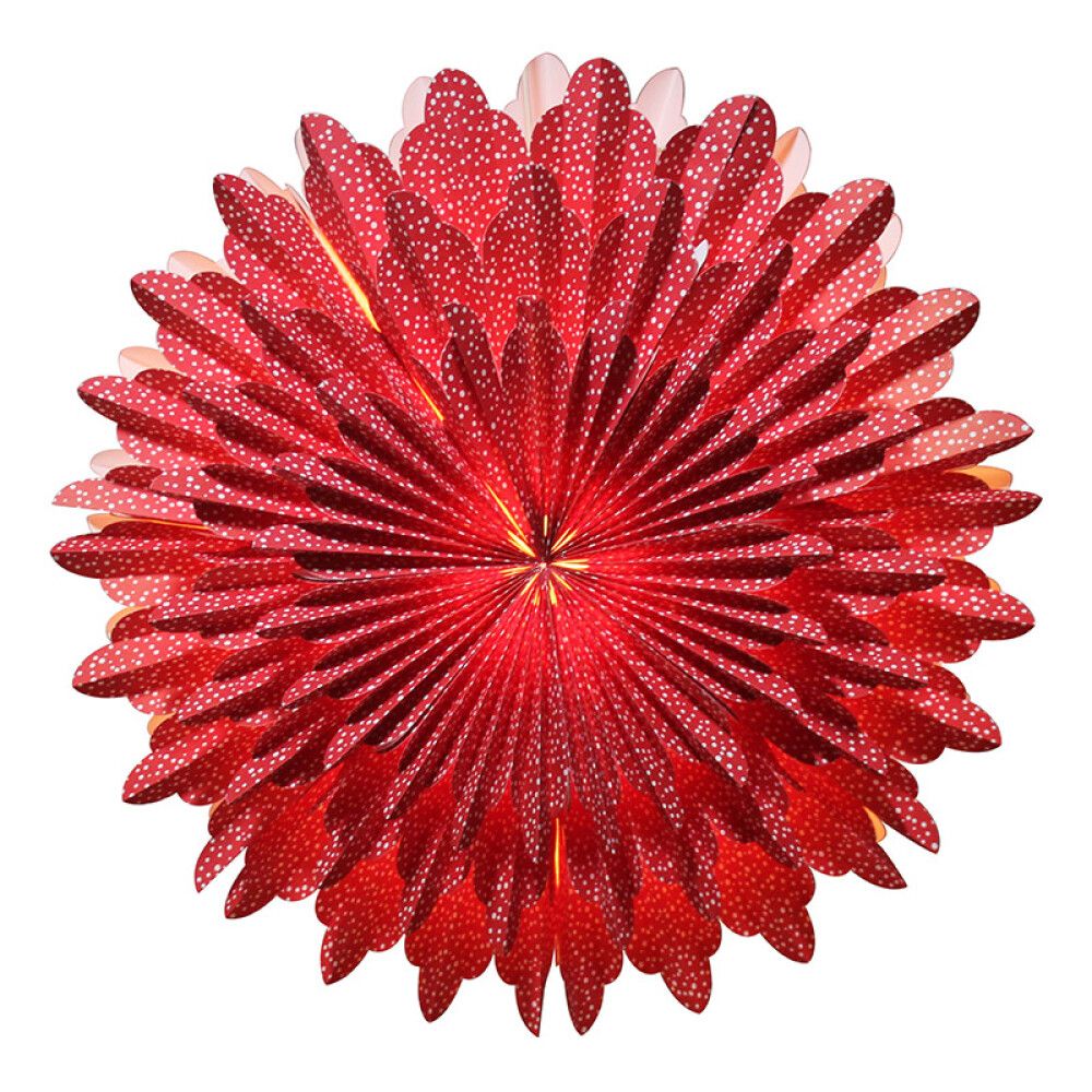 ADVENTSSTJERNE OSLO Ø50CM RØD