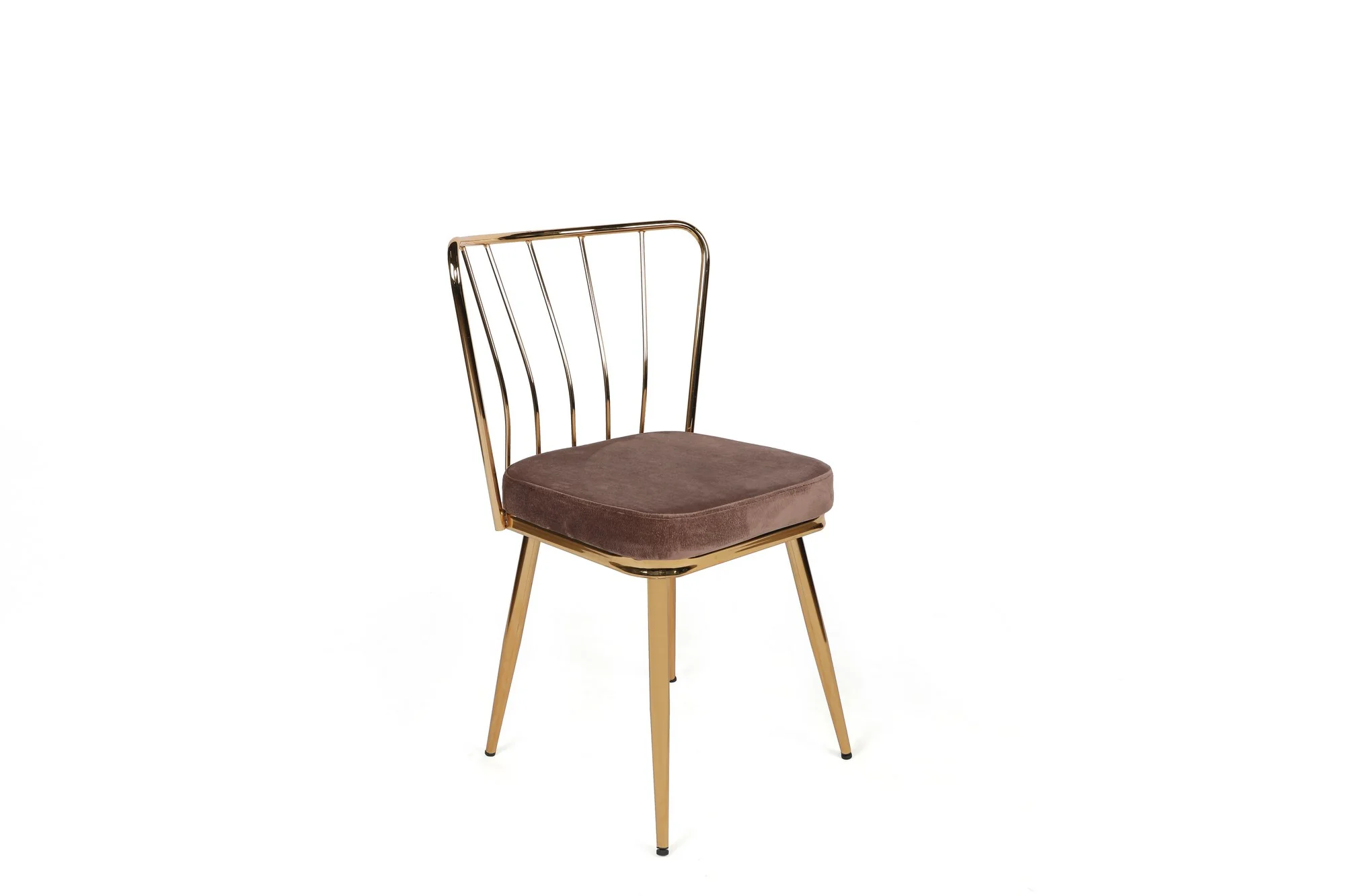 Set van 4 eetkamerstoelen Jill velvet